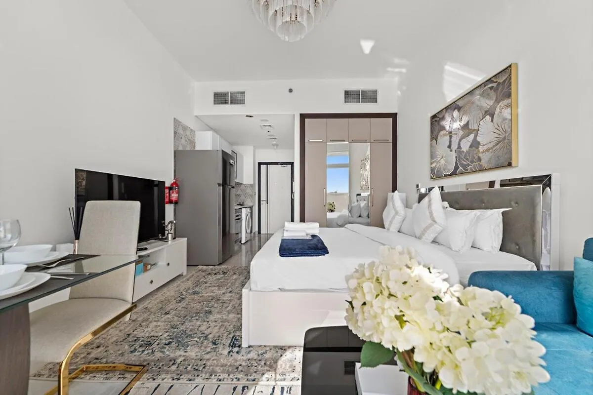 Stylish Studio Close To Metro At Pearlz By Danube Dubai Apartment